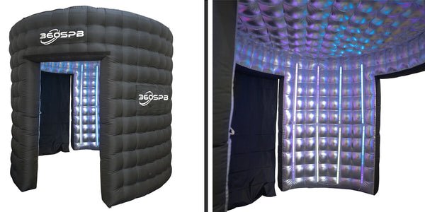 360spb 360 photo booth enclosure