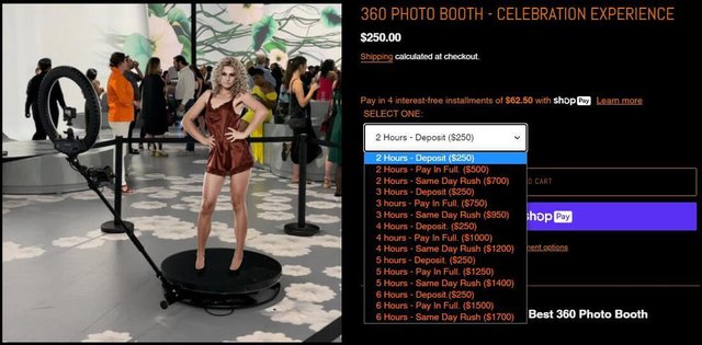 360SPB 360 photo booth