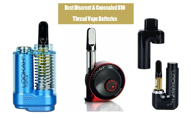 Best Discreet & Concealed 510 Vape Batteries