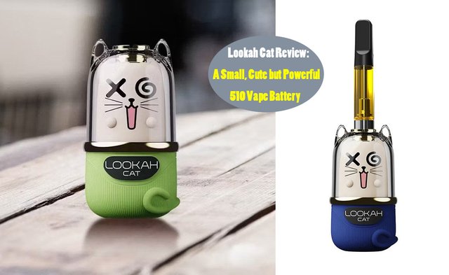 Lookah Cat Cute 510 Vape Battery Review