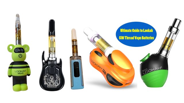 Lookah 510 Thread Vape Batteries