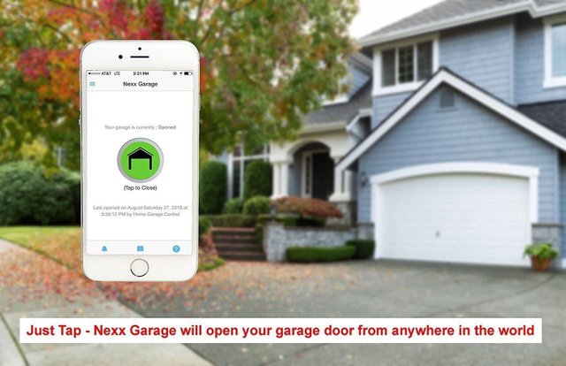 Nexx Garage Smart Garage Door Opener With Wifi Mobile
