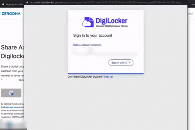 how to open demat and trading account in Zerodha? step 7