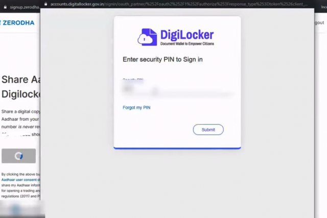 how to open zerodha account? step 9