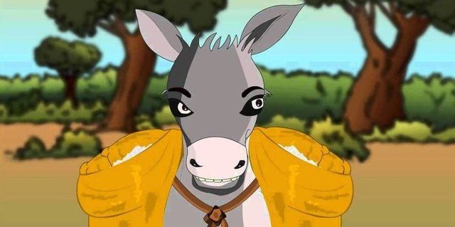 Short Moral Stories - The Foolish Donkey