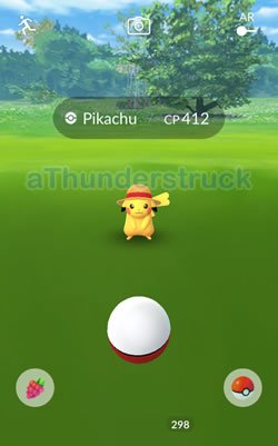 Straw Hat Pikachu In Pokémon Go And One Piece Crossover