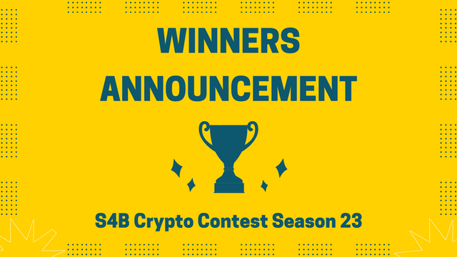 thumbnail Winners Announcement S4B Crypto Contest Season 23.png