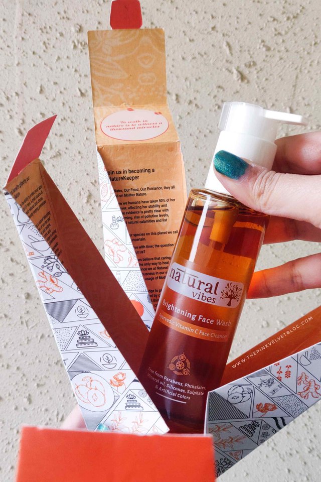 natural ayurvedic face wash