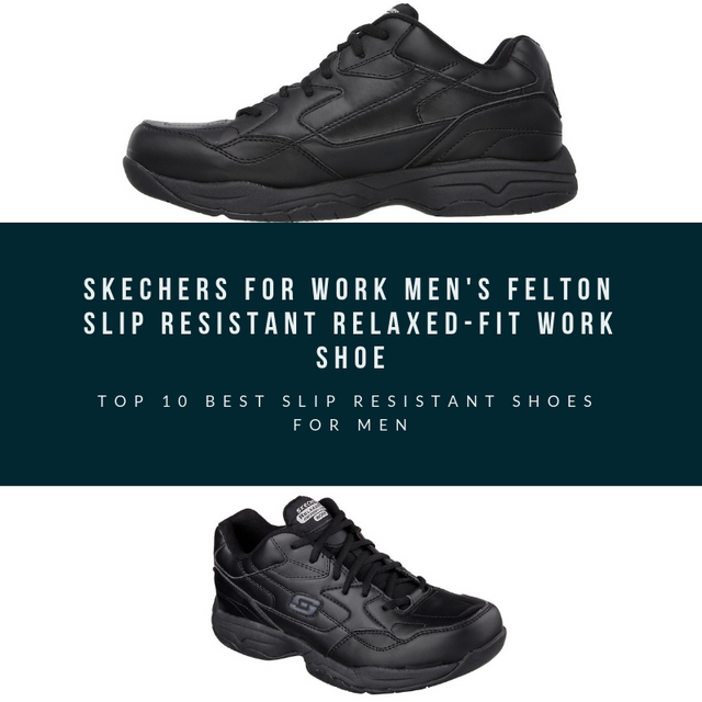 skechers skid resistant work shoes