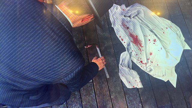 LA Noire Crime Scene Investigation Screenshot on Xbox 360