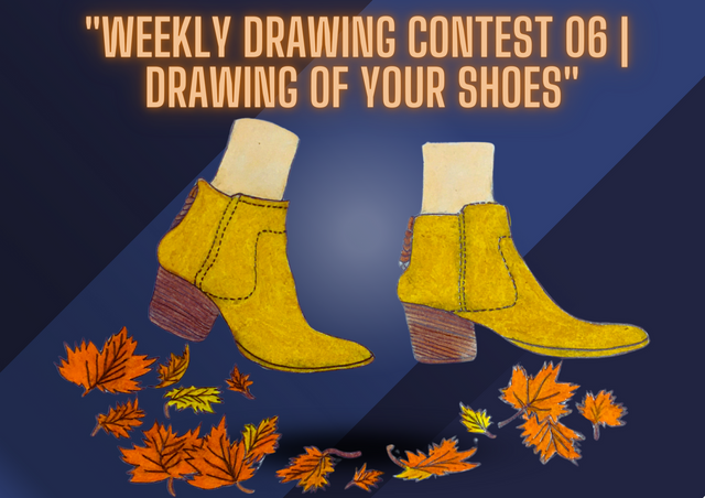 Weekly Drawing Contest 06  Drawing Of your Shoes by @zisha-hafiz.png