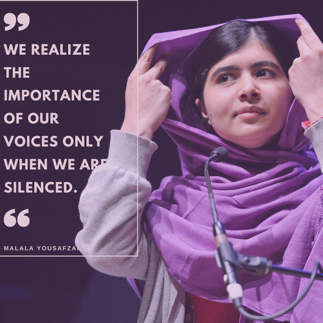 We realize the importance of our voices only when we are silenced.” (1).png