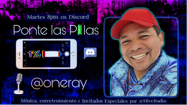 @oneray en Ponte las pilas por @radiosteem