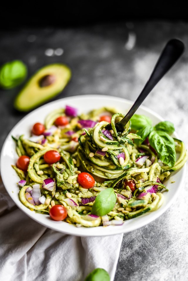 Creamy Avocado Pesto Zoodle Salad-7.jpg