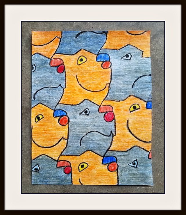 steemit-enternamehere-tessellation-dog-orange-blue-crayon-complete 385kb.jpg