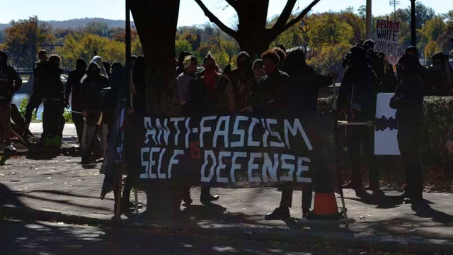 Anti-Fascists Gather