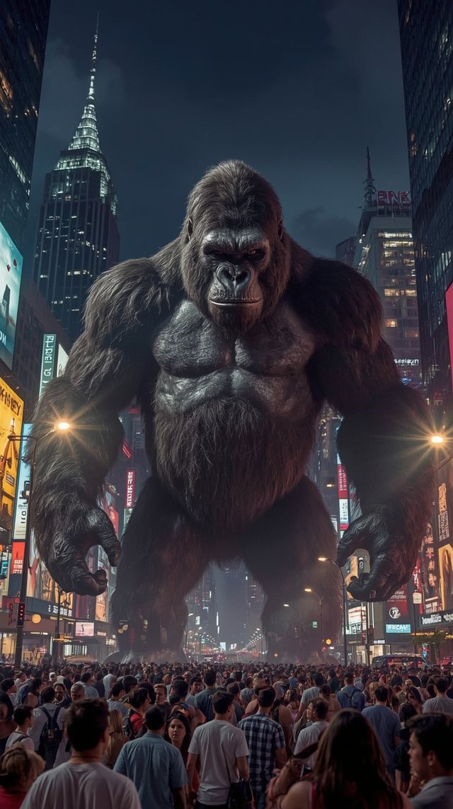 Lucid_Realism_Huge_King_Kong_stands_tall_in_the_midst_of_a_bus_0.jpg