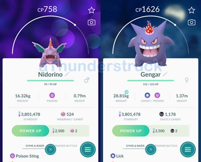 Pokémon GO - Only a few days until Nidorino and Gengar wearing