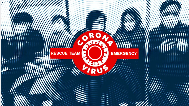 Coronavirus Banner weisser Kreis Rescue Team Emergency.png