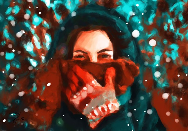 digitalpainting woman in snow(4).jpg