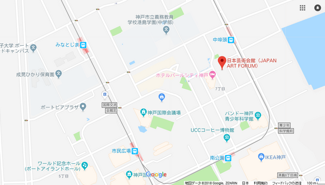 日本芸術会館地図.png