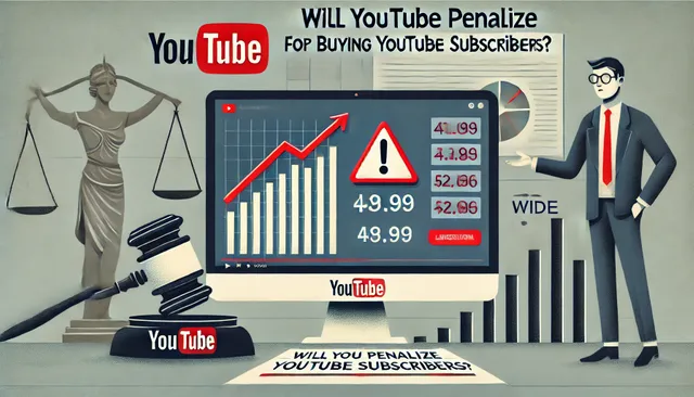 Will youtube penalize me for buying youtube subscribers.webp