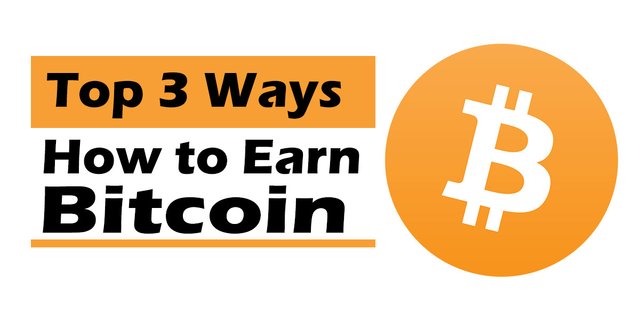 Top 3 Working Ways To Earn Bitcoin Steemit - 