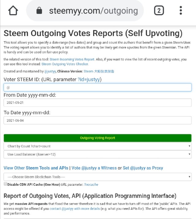 Steem out going  vote report.jpg