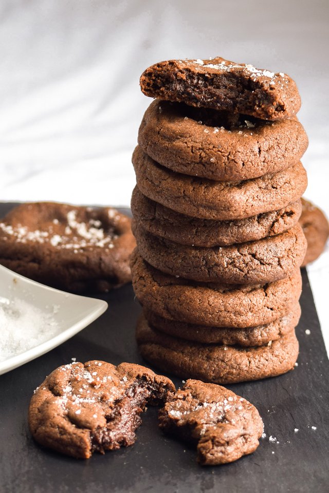Salted Truffle Stuffed Chocolate Brownie Cookies-3.jpg