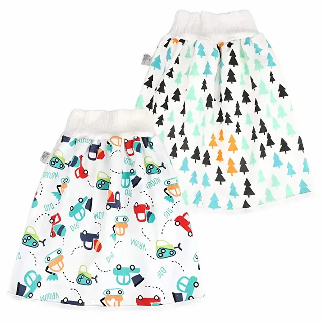 These waterproof diaper shorts skirt are designed to be worn.webp