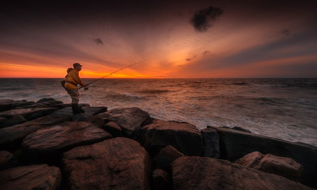 Children Fishing