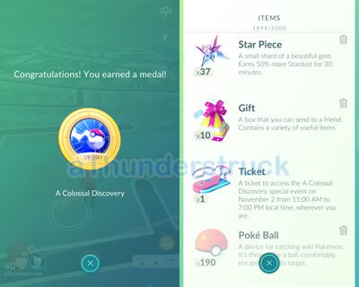 Pokémon GO 'A Colossal Discovery' - Post Event Regigigas Quest