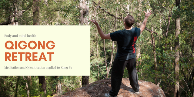 Qigong retreat weekend in Kulnura with Wu Xing Dao Kung Fu