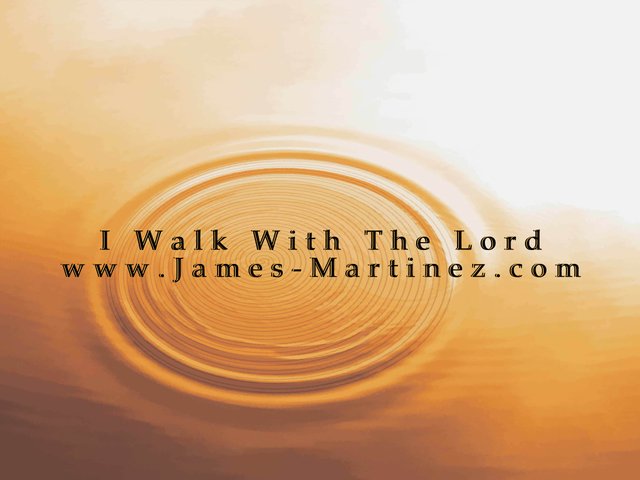 Walking With The Lord - James Martinez 2020.jpg
