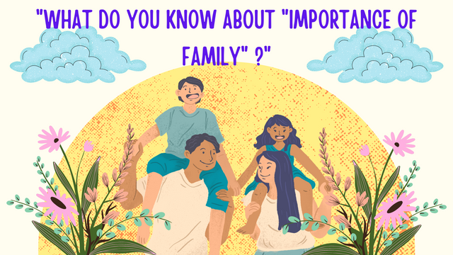 What do you know about Importance of Family.png