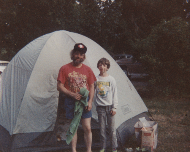 Dad & Rick 1991
