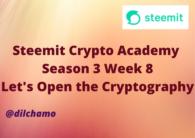 Steemit Crypto Academy Season 3 Week 8 Let's Open the Cryptography.png