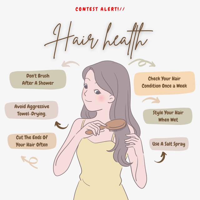 Cute How To Fix Frizzy Hair Tips Illustration Instagram Post.jpg