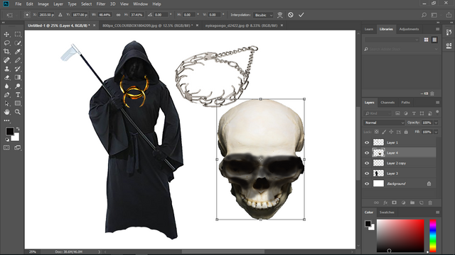 How To Make Grim Reaper In Photoshop Steemit