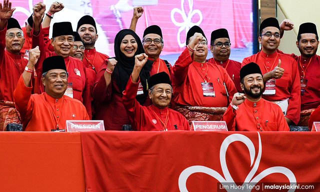 New Political Party in Malaysia Bersatu headed by Mahathir.jpeg