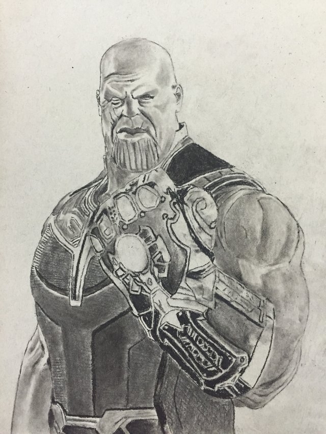 ArtStation  Thanos Infinity War Pencil Drawing