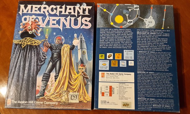 Merchant of Venus (Second Edition), Board Game