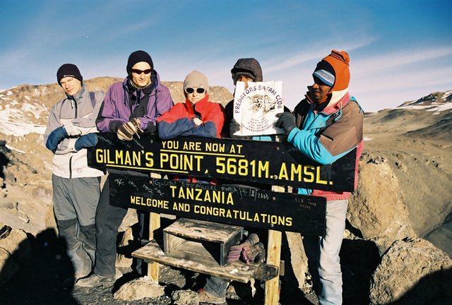 Tanzania – to the top of Mt. Kilimanjaro (5.895m) with my sons