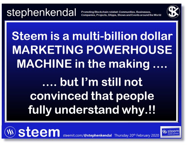 Steem is a multi-billion dollar MARKETING POWERHOUSE MACHINE.jpg