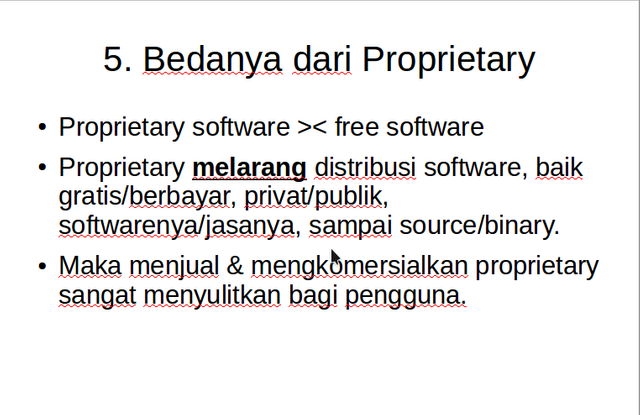 Komersialisasi Free Software itu SAH5