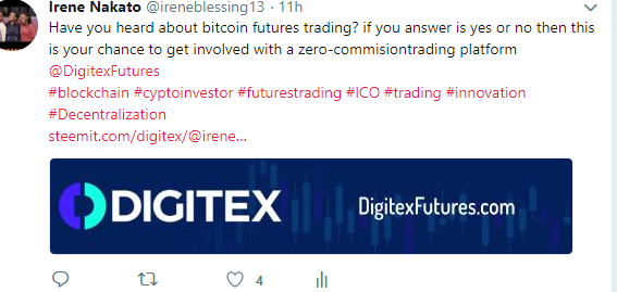 Twitter digitex shares day 1.PNG