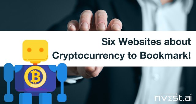 Six Websites about Cryptocurrency to Bookmark!
