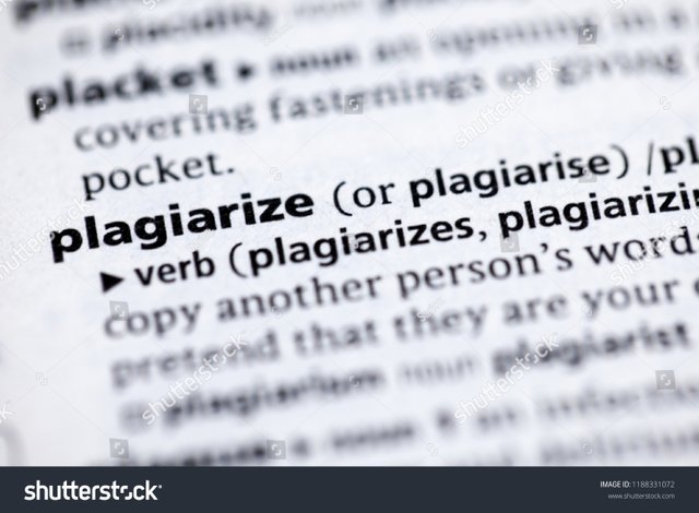 Close up to the dictionary definition of Plagiarize.jpeg