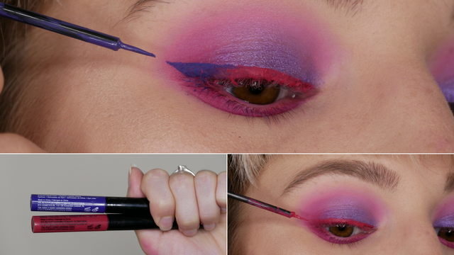 Pink – Purple Eye Makeup Look- liquid liner-melissavandijkmakeuptutorials.png