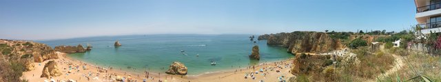 lagos beach panorama